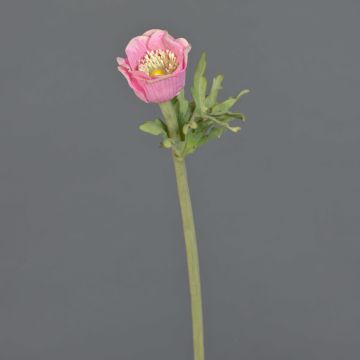 Kunstblume Anemone BOYANG, rosa, 35cm, Ø6cm