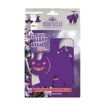 Scentsicles® Halloween Duftdeko, 3 Stück, hängend, Witch's Berry Brew, violett
