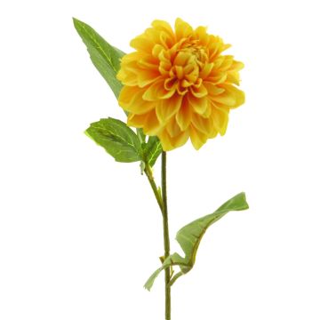 Künstliche Blume Dahlie WANRU, gelb-orange, 50cm, Ø9cm Künstliche Blume Dahlie WANRU, gelb-orange, 50cm, Ø9cm