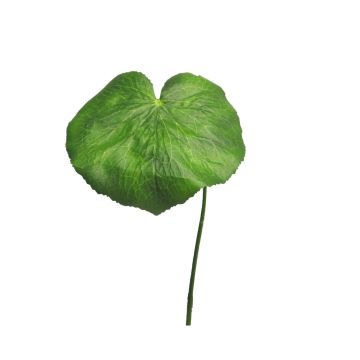 Kunst Bronzeblatt SHUJIA, 12 Stück, grün, 20cm