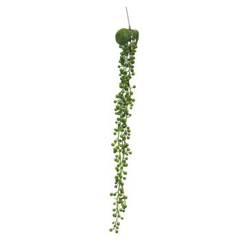 Künstlicher Senecio Hänger FENGXI auf Steckstab, grün, 60cm