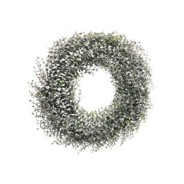 Deko Kranz Eukalyptus YIFAN, grau-grün, Ø45cm