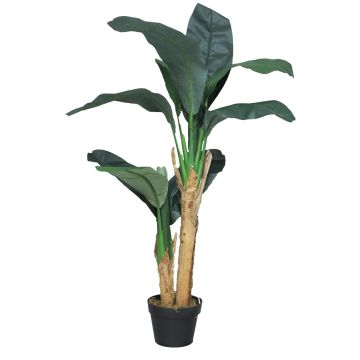 Kunst Palme Bananenpflanze YANMIN, 120cm