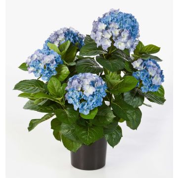 Künstliche Hortensie HARUKA, blau, 55cm, Ø10-15cm