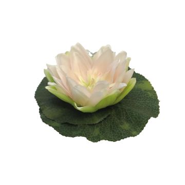 Kunst Seerose SHUOLIN, schwimmend, zartrosa, Ø18cm Kunst Seerose SHUOLIN, schwimmend, zartrosa, Ø18cm