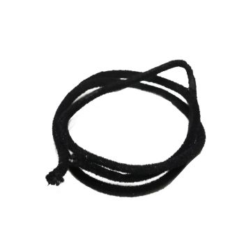 Deko Liane LINJIE, beflockt, schwarz, 180cm