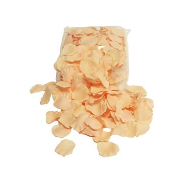 Deko Rosenblätter QINXIN, pfirsich, 500 Stück