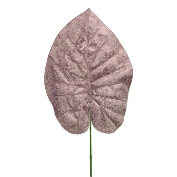 Samt Philodendron Scandens Blatt AOSHEN, weinrot, 70cm