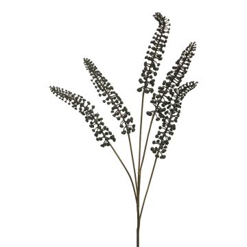 Deko Zweig Kermesbeere JIAPAN mit Früchten, schwarz, 90cm