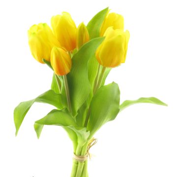 Künstlicher Tulpenstrauß LONA, gelb, 30cm Künstlicher Tulpenstrauß LONA, gelb, 30cm
