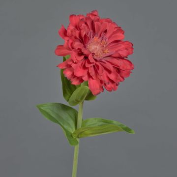 Kunstblume Zinnie MIANMO, rot, 55cm, Ø13cm Kunstblume Zinnie MIANMO, rot, 55cm, Ø13cm