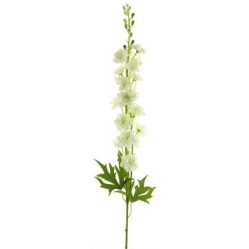 Dekozweig Rittersporn JINYUAN, creme, 85cm