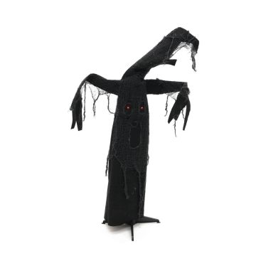 Halloween Dekoration Baum NOZZY mit schaurigem Lachen / Bewegungsfunktion, schwarz, LEDs, 115cm Halloween Dekoration Baum NOZZY mit schaurigem Lachen / Bewegungsfunktion, schwarz, LEDs, 115cm