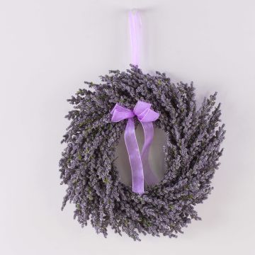 Künstlicher Lavendelkranz YLVIE, violett, Ø25cm Künstlicher Lavendelkranz YLVIE, violett, Ø25cm