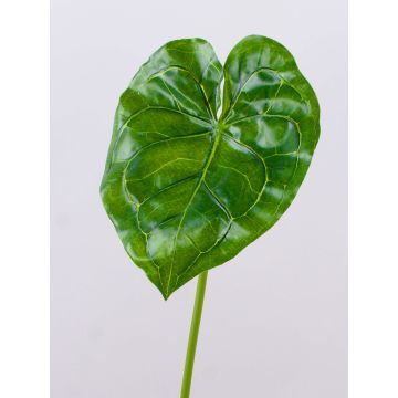 Anthurienblatt künstlich GÜLSAH, grün, 65cm