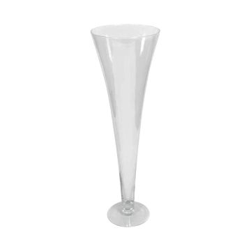 XXL Sektglas REGINA aus Glas, transparent, 60cm, Ø20cm XXL Sektglas REGINA aus Glas, transparent, 60cm, Ø20cm