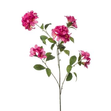 Künstlicher Rhododendron Zweig MALISSA, fuchsia, 120cm