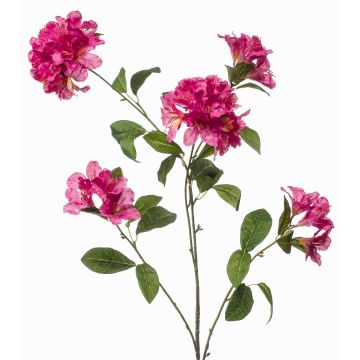 Künstlicher Rhododendron Zweig MALISSA, fuchsia, 120cm