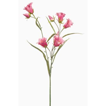Kunstzweig Glockenblume EMMELY, dunkelrosa, 65cm, Ø5cm