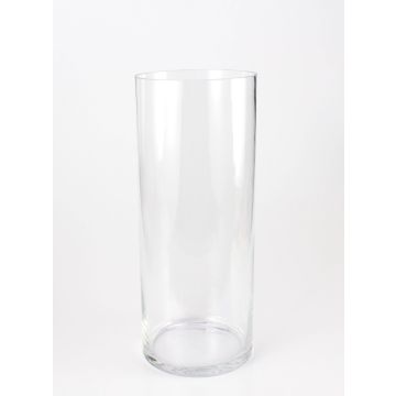 Zylinder Bodenvase SANSA AIR aus Glas, klar, 50cm, Ø20cm