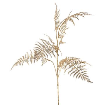 Deko Asparagus plumosus Zweig GIONA, gold, 85cm