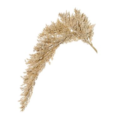 Künstlicher Sorghumhirse Zweig BOTTO mit Ähren, creme, 95cm