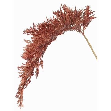 Künstlicher Sorghumhirse Zweig BOTTO mit Ähren, rot-braun, 95cm