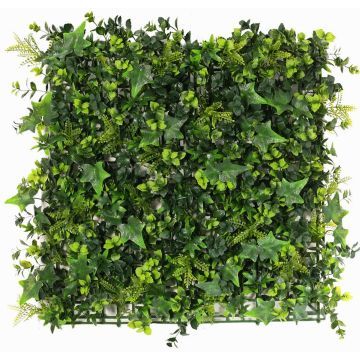 Kunststoff Matte Efeu Farn LANFIR, crossdoor, schwer brennbar, grün, 50x50x8cm Kunststoff Matte Efeu Farn LANFIR, crossdoor, schwer brennbar, grün, 50x50x8cm