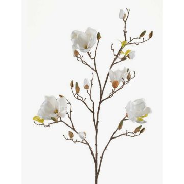 Große Kunstblume Magnolie LILO, creme, 110cm, Ø5-9cm