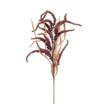 Dekozweig Amaranth VERIDIAN, burgunderrot, 105cm