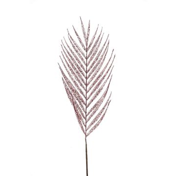 Areca Palmwedel künstlich RYLAN mit Glitzer, rosa, 90cm