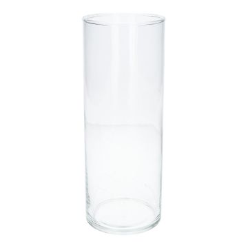 Blumenvase Zylinder SANYA AIR aus Glas, transparent, 40cm, Ø9,5cm Blumenvase Zylinder SANYA AIR aus Glas, transparent, 40cm, Ø9,5cm