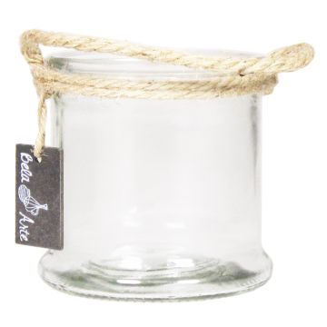 Kerzenglas ZULAI, mit Henkel, klar, 12cm, Ø13cm Kerzenglas ZULAI, mit Henkel, klar, 12cm, Ø13cm