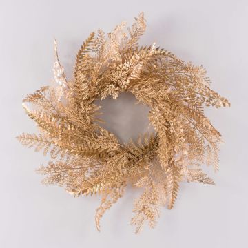 Deko Farnkranz ALASEJA, gold, Ø45cm Deko Farnkranz ALASEJA, gold, Ø45cm