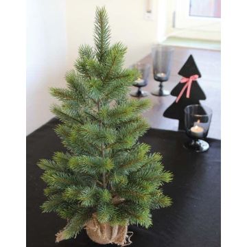 Künstlicher Tannenbaum KOLYMA im Jutesack, 50cm