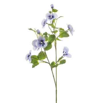 Dekozweig Stiefmütterchen EMOTI, hellblau, 85cm Dekozweig Stiefmütterchen EMOTI, hellblau, 85cm