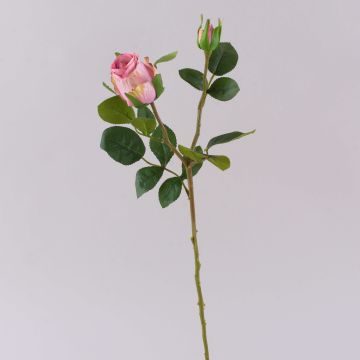 Künstliche Rose RENESMEE, rosa, 45cm, Ø6cm Künstliche Rose RENESMEE, rosa, 45cm, Ø6cm