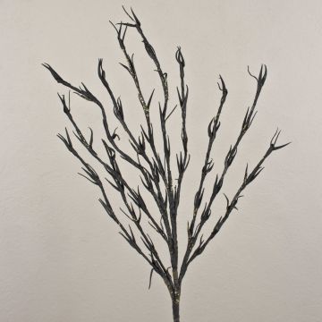 Korallenzweig künstlich aus Kunststoffschaum NAJIM mit Glitzer, schwarz, 110cm Korallenzweig künstlich aus Kunststoffschaum NAJIM mit Glitzer, schwarz, 110cm