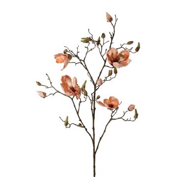 Samt Magnolienzweig künstlich JACKA, lachs, 105cm
