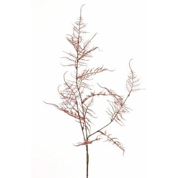 Künstlicher Asparagus acutifolius Zweig NYALA, altrosa, 85cm