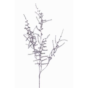 Künstlicher Zweig Asparagus acutifolius PARNASO, silber, 100cm