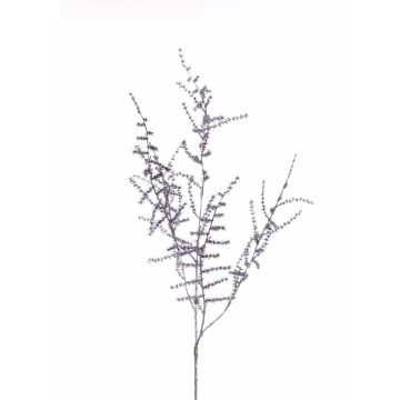 Künstlicher Zweig Asparagus acutifolius PARNASO, silber, 100cm