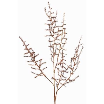 Künstlicher Zweig Asparagus acutifolius PARNASO, kupfer, 100cm