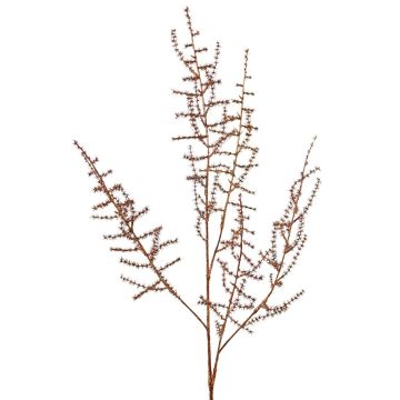 Künstlicher Zweig Asparagus acutifolius PARNASO, kupfer, 100cm