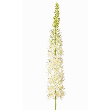Große Kunstblume Steppenkerze SELINA, weiß, 130cm, Ø9cm