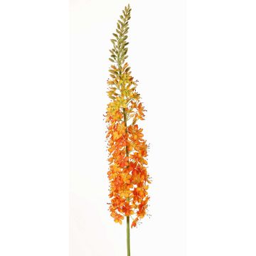 Große Kunstblume Steppenkerze SELINA, orange, 130cm, Ø9cm