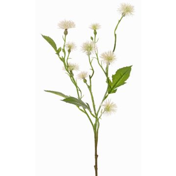 Künstliche Wiesen-Flockenblume HOLLA, weiß, 55cm, Ø3-4cm