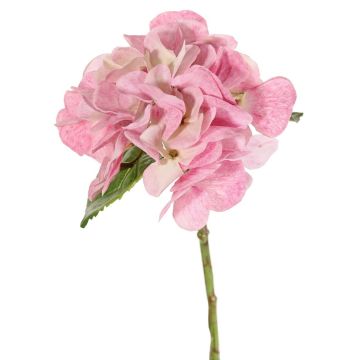 Hortensien Kunstblume CHIDORI, rosa-creme, 30cm, Ø13cm