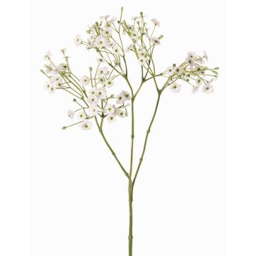 Kunstblumenzweig Schleierkraut SIKINOS, weiß, 65cm, Ø1-1,5cm