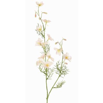 Künstlicher Rittersporn Zweig LUCHANA, zartrosa-weiß, 95cm, Ø11cm